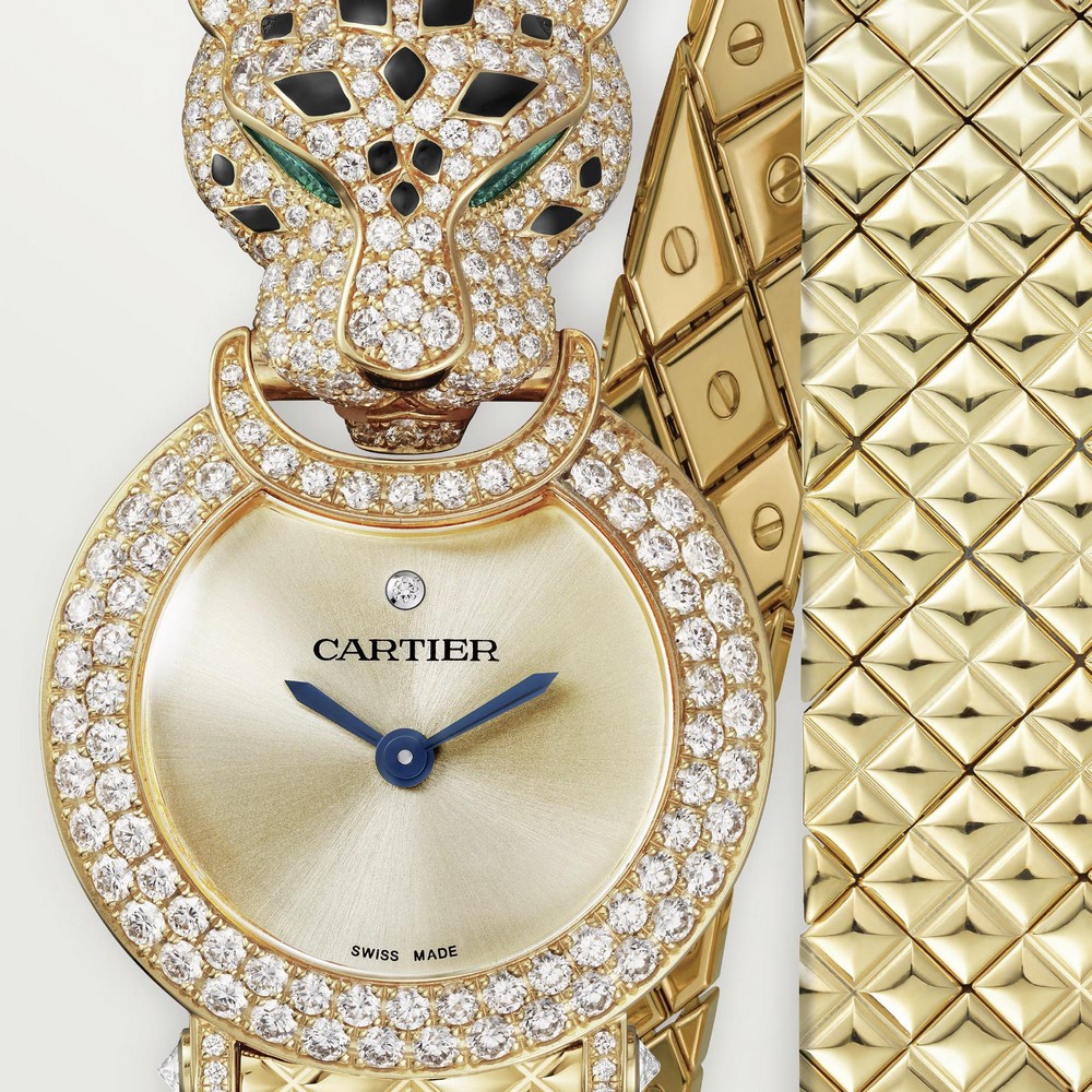 Đồng Hồ Cartier La Panthère De Cartier Watch 23.6mm Nữ Vàng